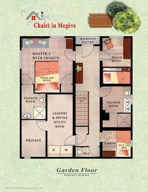 Chalet In Megeve Panzió Szoba fotó